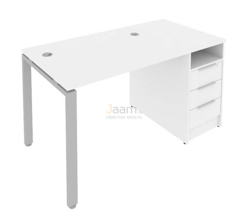 Мебель для персонала Рабочая станция с опорной тумбой Б.РС-СТП -1.1