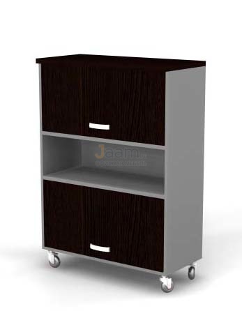 Мебель для персонала Шкаф открытый, 2 глухие лифт-двери BR82.0366