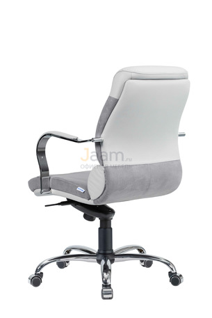 Кресло Комфорт/Д комб. Кожа нестандартная/база хром