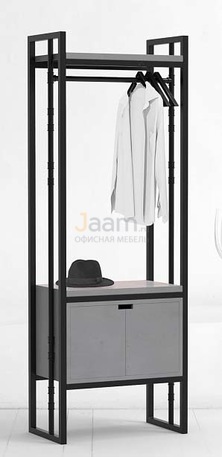 Мебель для персонала Гардероб OLD ZINGER МИКРОЦЕМЕНТ с ящиком