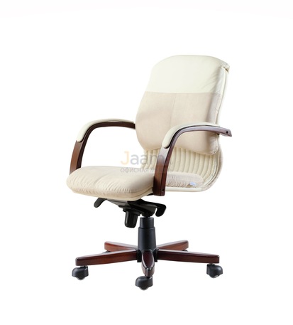 Кресло Мара/Д комб. Кожа стандартная/база дерево