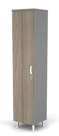 Мебель для персонала Шкаф закрытый 5-ур. левый BR81.0506