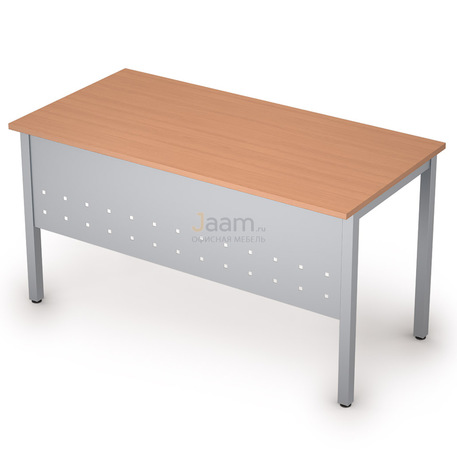 Мебель для персонала Стол прямолинейный на металлических опорах 2МК.109