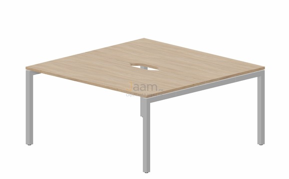 Мебель для персонала Составной стол на 2 рабочих места PEN2TV168 (2 эргономичных выреза)