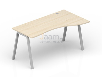 Мебель для персонала Асимметричный стол Волна правый ARG149DV