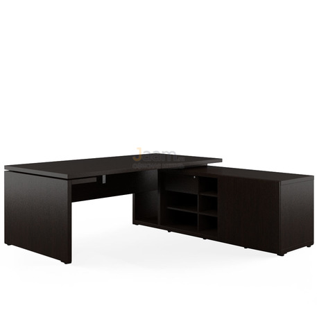 Кабинет руководителя Стол рабочий на опорной креденции правый ZIO285107