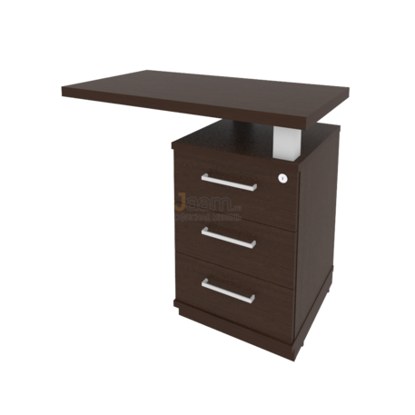 Кабинет руководителя Офисная тумба приставная с топом левая KTP-1 Пр