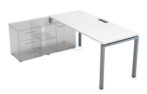 Мебель для персонала Стол для крепления на тумбу левый СТЛ-П.995