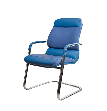 Кресло Комфорт/В комб. Кожа стандартная/база хром