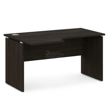 Мебель для персонала Стол письменный с заглушкой кабель-канала V-44л