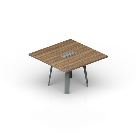 Кабинет руководителя Стол для переговоров с металлическим аутлетом для вывода электропроводки MYME1414