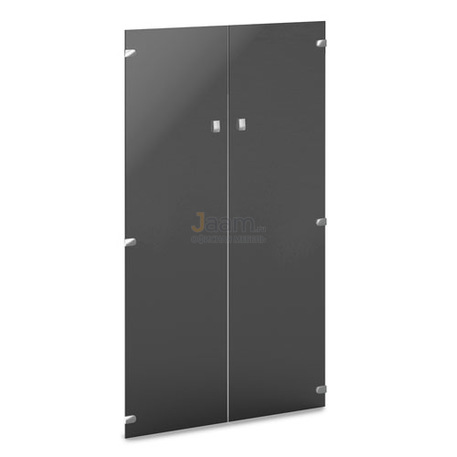 Мебель для персонала Двери средние стеклянные V-022