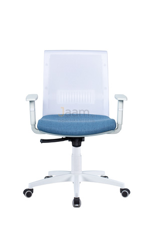 Кресло Рондо/П Ткань кат. 1 пластик белый/база пластик