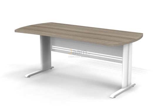 Мебель для персонала Стол прямой на L-обр. каркасе B161/1