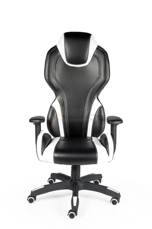 Кресло F1 CX0912H01 чёрно-белое