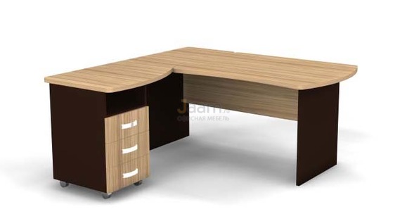 Мебель для персонала Угловое рабочее место левое L B198