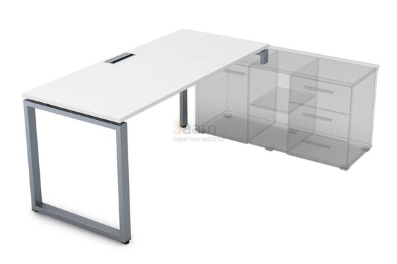 Мебель для персонала Стол для крепления на тумбу правый СТП-О.984